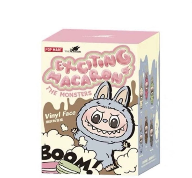 POPMART LABUBU Heart-beating Macaron Vinyl Face Series Blind Box