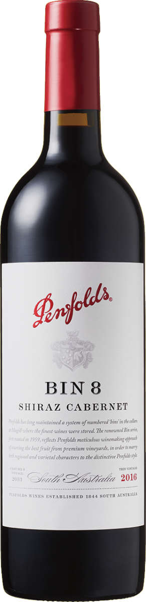 ペンフォールズ ビン8 シラーズ・カベルネ 2016」が ダイヤモンド