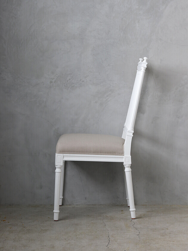 SGDダイニングチェアTHOMASホワイト - サラグレース