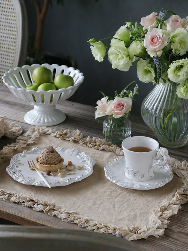 Chez moiプレースマットChicアンバー サラグレースランチョンマット