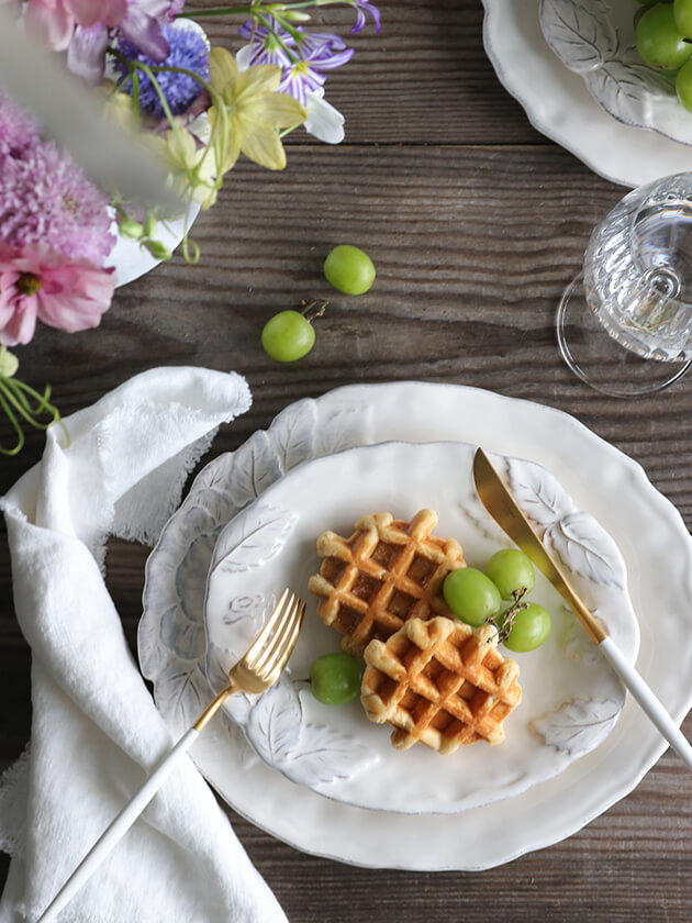 VIRGINIA CASA ROMANTICAデザートプレート ホワイト - サラグレース