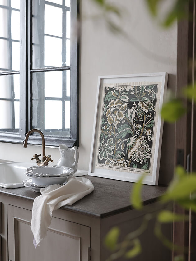 Antoinette Poissonドミノペーパー59B H46xL36cm