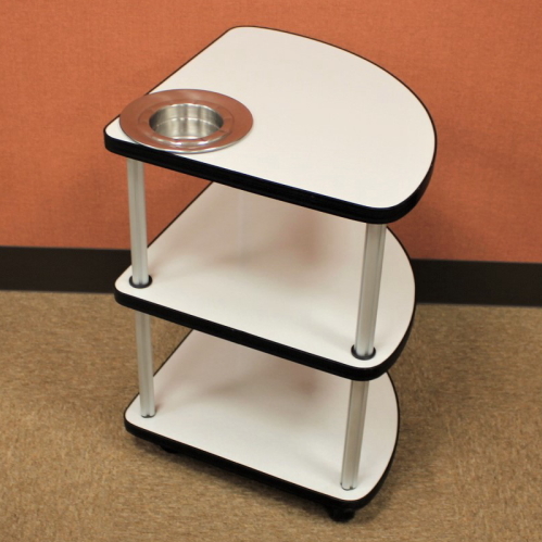 サイドテーブルTS3-240 灰皿付【送料無料】【4本組購入が更にお得