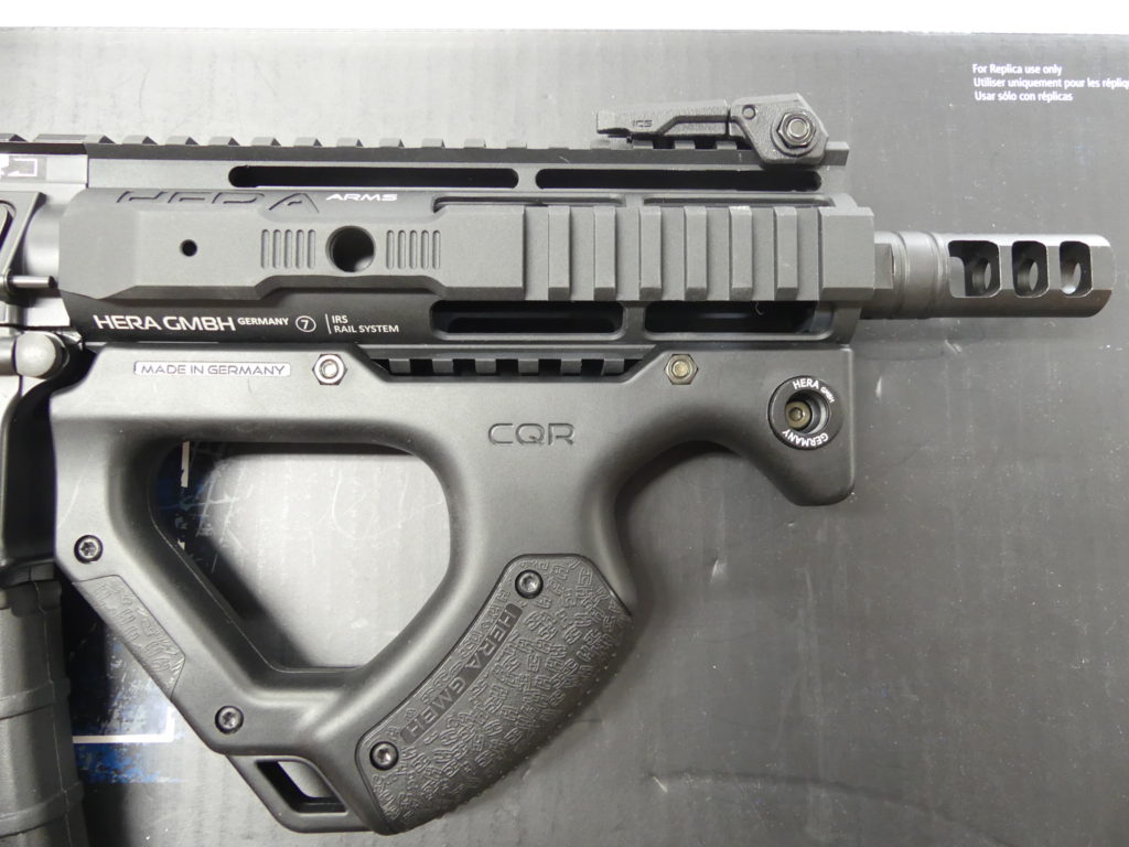 □SAATカスタムブログ□ICS製電動ガン HERA ARMS CQRをカスタムしてみ