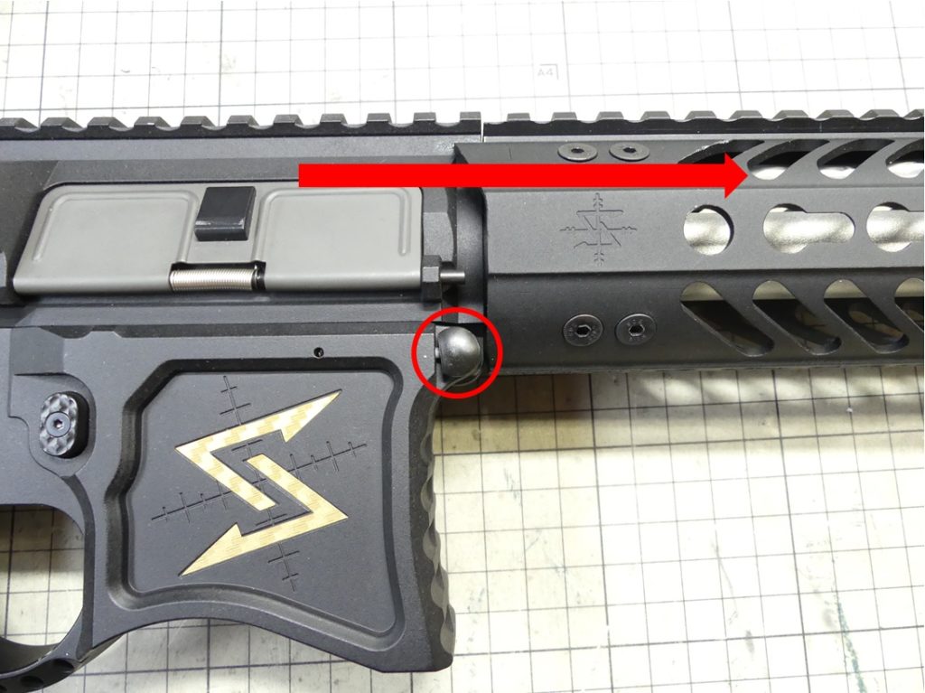 □SAATカスタムブログ□G&G製電動ガン AR-15 SBR8 カスタム＆分解