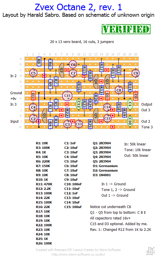 Request: Zvex Octane 2 - SabroTone