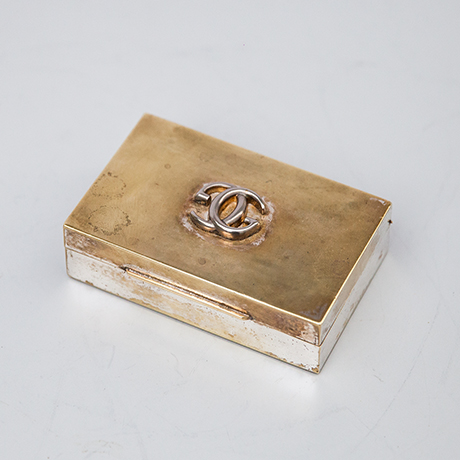 Gucci Vintage Silver Plated Box 1960 | Schlicht Designmöbel