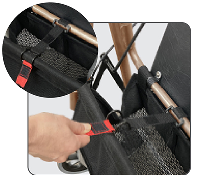 歩行車 ハッピー3（117090 117091）折りたたみ時自立 竹虎 | 快適空間