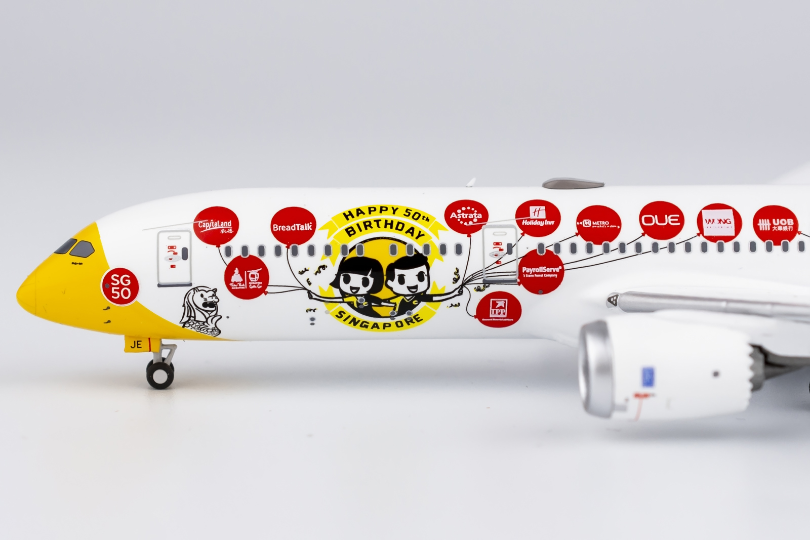 ScaleModelStore.com :: NG Models 1:400 - 55096 - Scoot Boeing 787-9