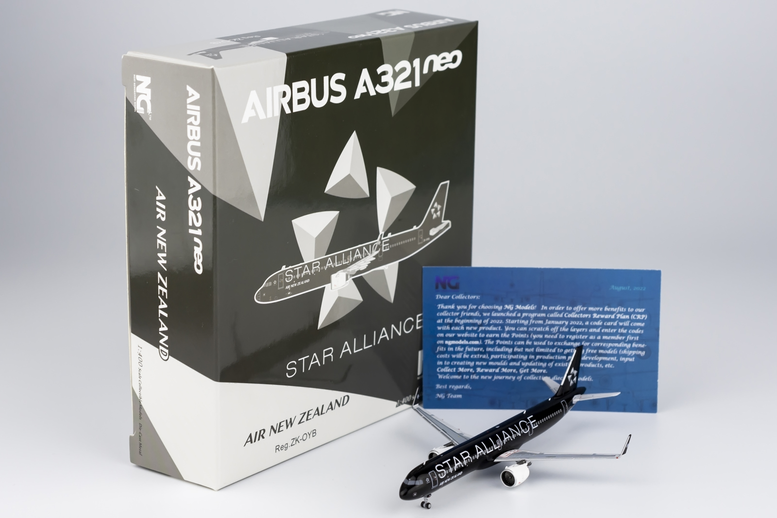 ScaleModelStore.com :: NG Models 1:400 - 13056 - Air New Zealand