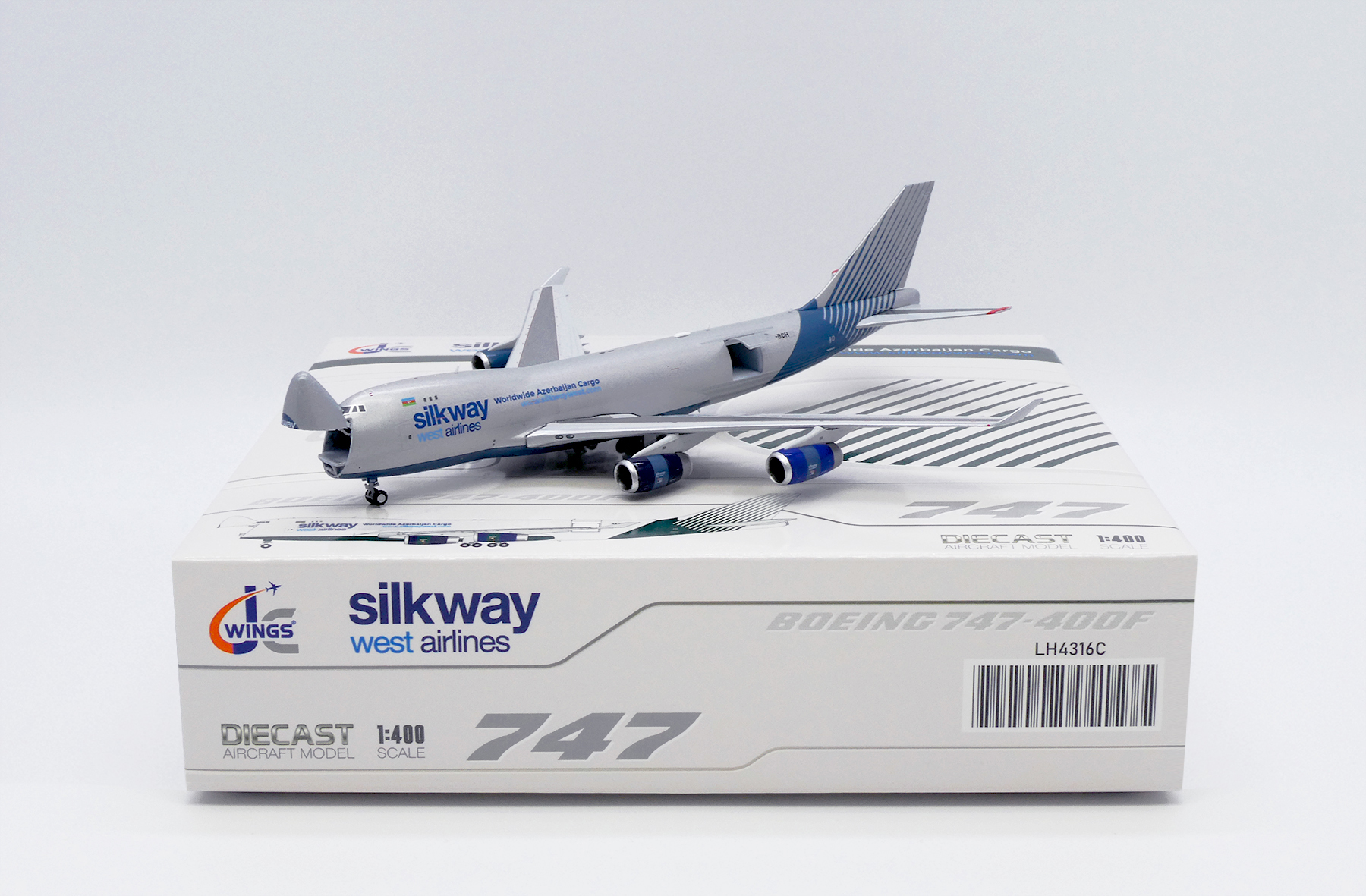 ScaleModelStore.com :: JC Wings 1:400 - LH4316C - Silk Way West