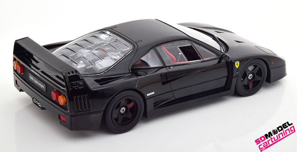 1:18 Ferrari F40 Lightweight 1990 - Black - SDmodelcartuning.com