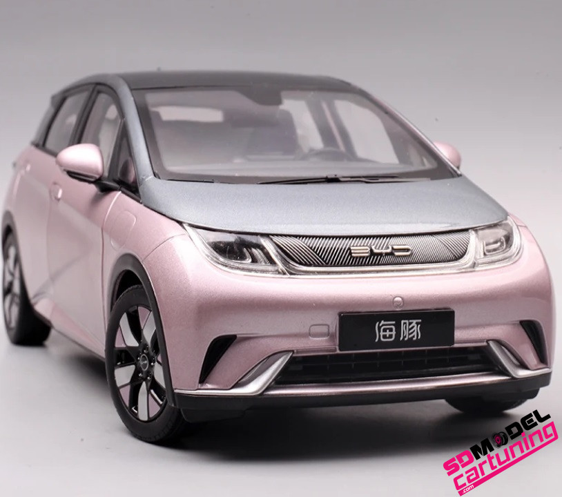 1:18 BYD Dolphin - Pink - SDmodelcartuning.com