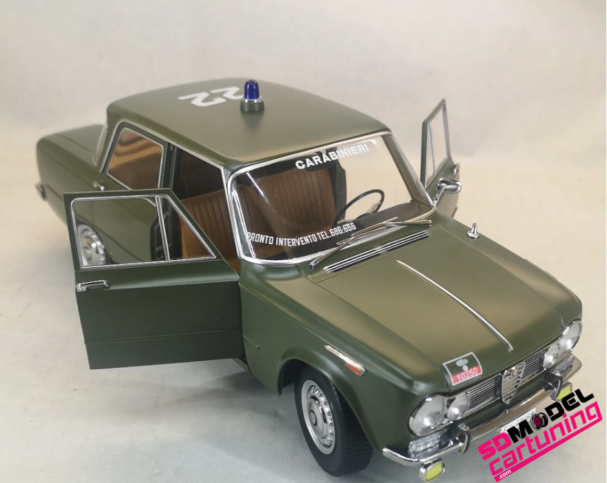 1:18 Alfa Romeo Giulia 1.6 Ti Carabinieri - SDmodelcartuning.com