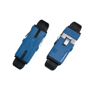 SCシンプレックスアダプタ フランジあり バネあり 青: 通信関連資材 - 蛙屋