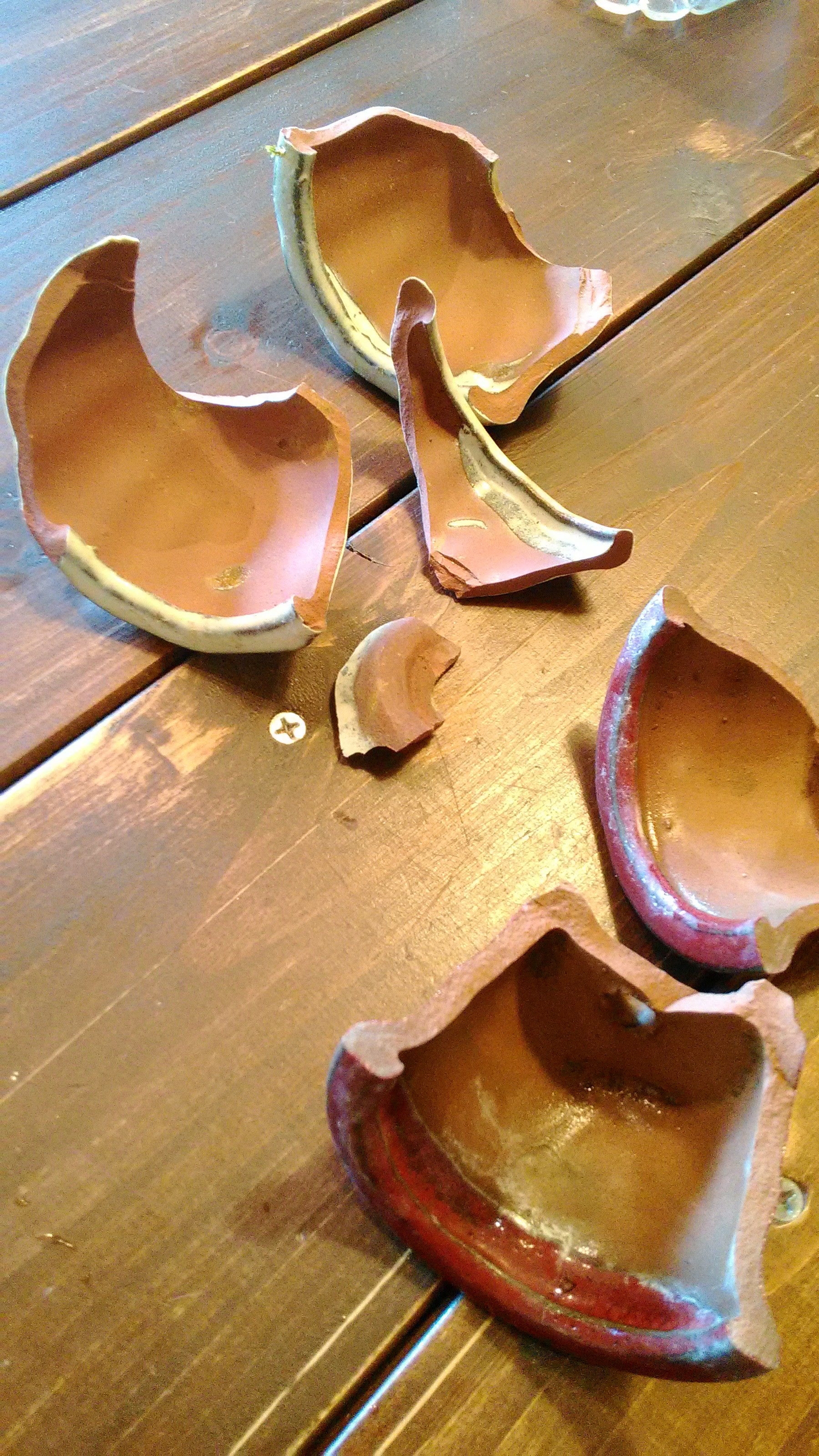 植木鉢の金継ぎ01 – 瀬戸内ラスク堂