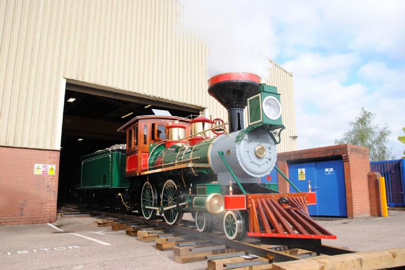 The Lincoln- Our Iconic 4-4-0 Western Style Locomotive | Severn Lamb