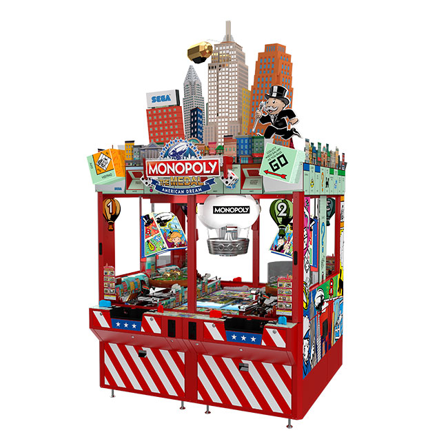 新作メダルゲーム『MONOPOLY THE MEDAL AMERICAN DREAM』本日2025年3月