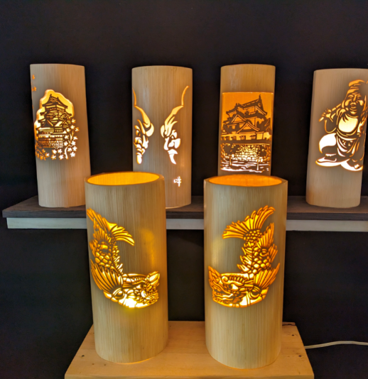 竹灯篭と竹工芸作品展｜イベント情報｜草津市立 水生植物公園みずの森