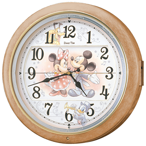 稼働品PEAQ Disney talking wall clock からくり時計 稼働品PEAQ