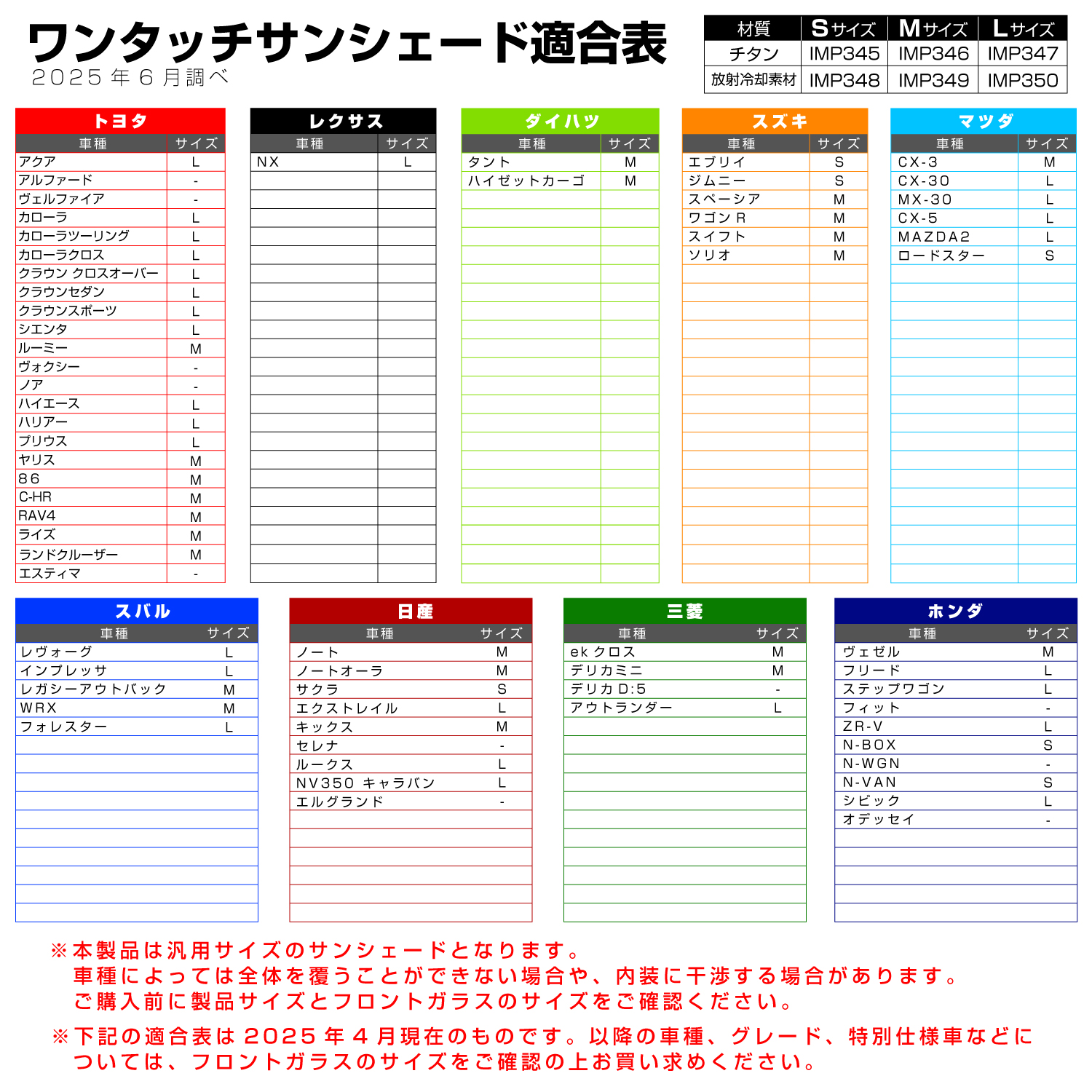 ワンタッチサンシェードM | カー用品のセイワ