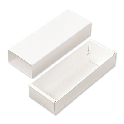 スリーブケース 白 165×62×34:化粧箱net【紙箱/小箱/ギフト箱】