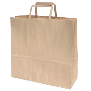 手さげ紙袋 クラフト 320×115×310: 紙袋・ポリ袋｜包装資材・梱包資材