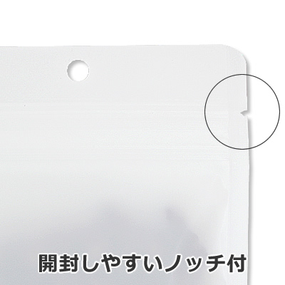 チャック付透明平袋 白 窓付穴あき120×180: 袋・ラミネート袋｜包装