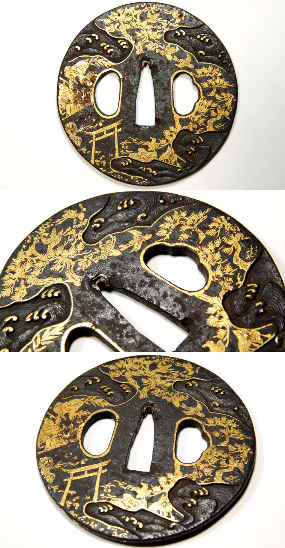 鍔 京正阿弥 (TU-08087)｜刀・日本刀の販売なら日本刀専門店の【銀座