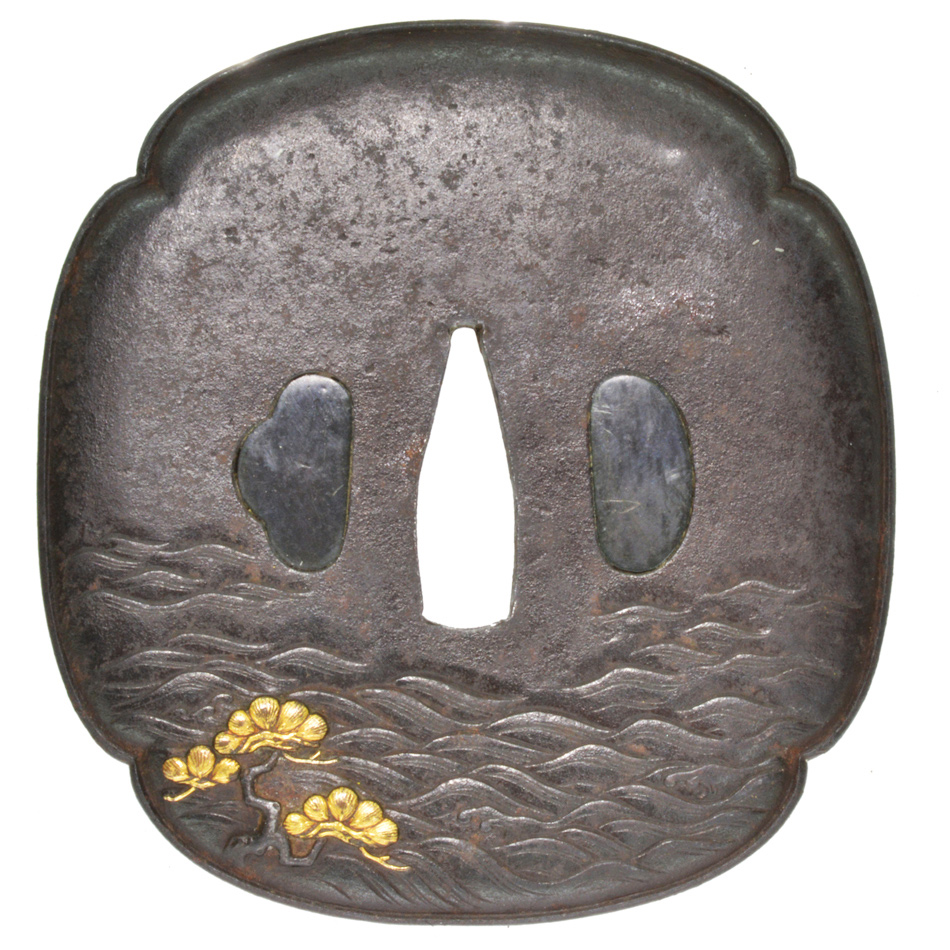 鍔 無銘 水戸 梶原景季図鍔（TU-060719)｜刀・日本刀の販売なら日本刀