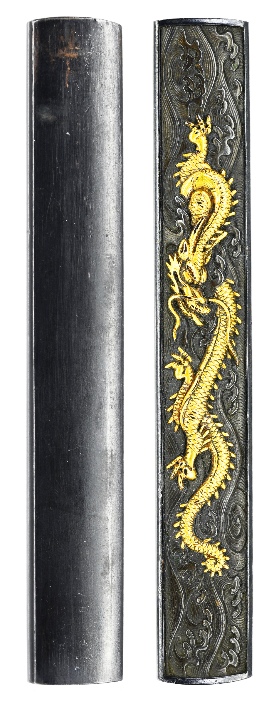 小柄 無銘 京金工 波龍図小柄（KO-080219）｜刀・日本刀の販売なら日本