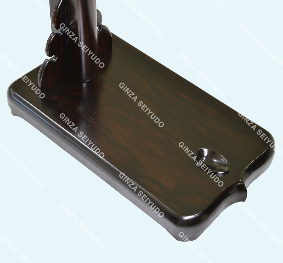 太刀掛 刀掛 一本用 黒檀無垢製(OI-040221)｜刀・日本刀の販売なら日本