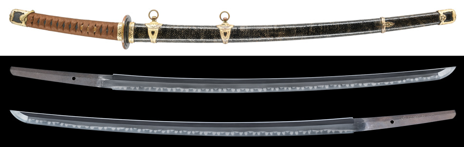 刀 西田兼守作 旧日本海軍軍刀拵入 | 刀・日本刀の販売なら日本刀専門