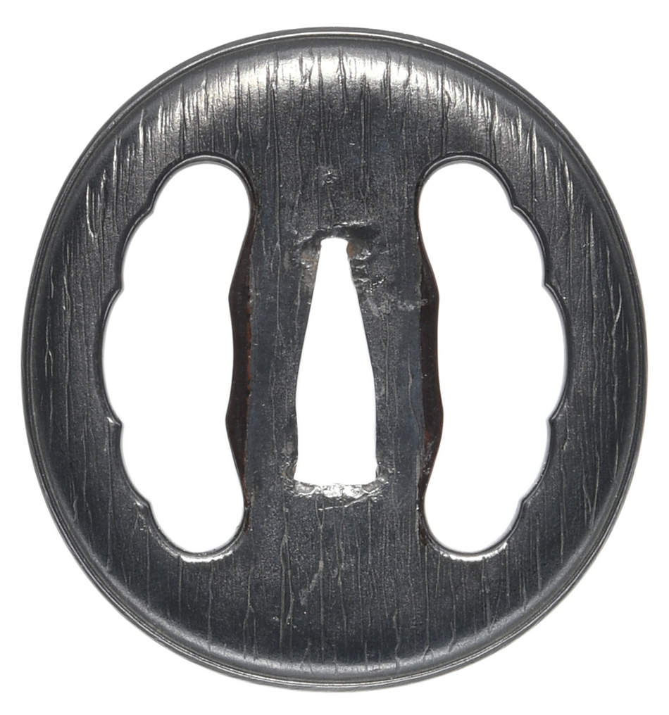 鍔 銘 城州住埋忠 左右松透鍔 (TU-051025)｜刀・日本刀の販売なら日本