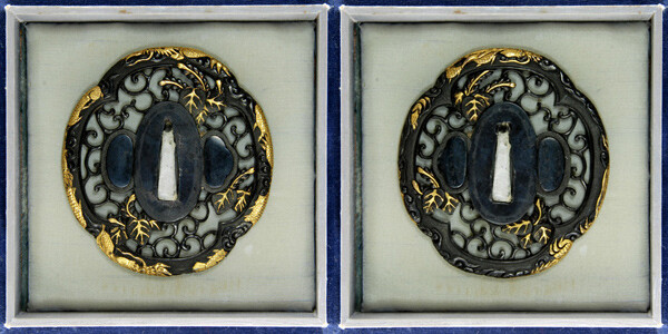 無銘 五三桐龍図 赤銅透鍔 (TU-010906)｜刀・日本刀の販売なら日本刀