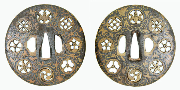 鍔 無銘 与四郎2 (TU-070713)｜刀・日本刀の販売なら日本刀専門店の