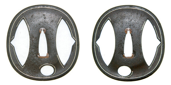 鍔 銘 八代甚吾作 茂永 (TU-071513)｜刀・日本刀の販売なら日本刀専門