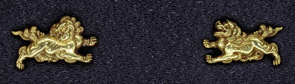 目貫 無銘 後藤 獅子図 (ME-030517)｜刀・日本刀の販売なら日本刀専門