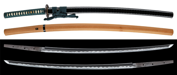 鍔 銘 金象嵌(花押)・(京献上) 古代文尽鍔(TU-100517)｜刀・日本刀の