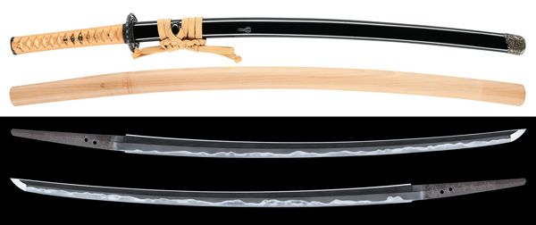 刀 (菊紋)和泉守来金道 延宝二年八月吉日（KA-070725）｜刀・日本刀の