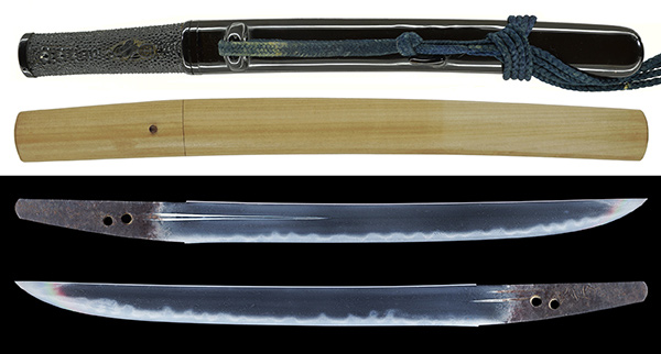 拵 黒漆合口腰拵・ 短刀 氏房 (TA-050318)｜刀・日本刀の販売なら日本