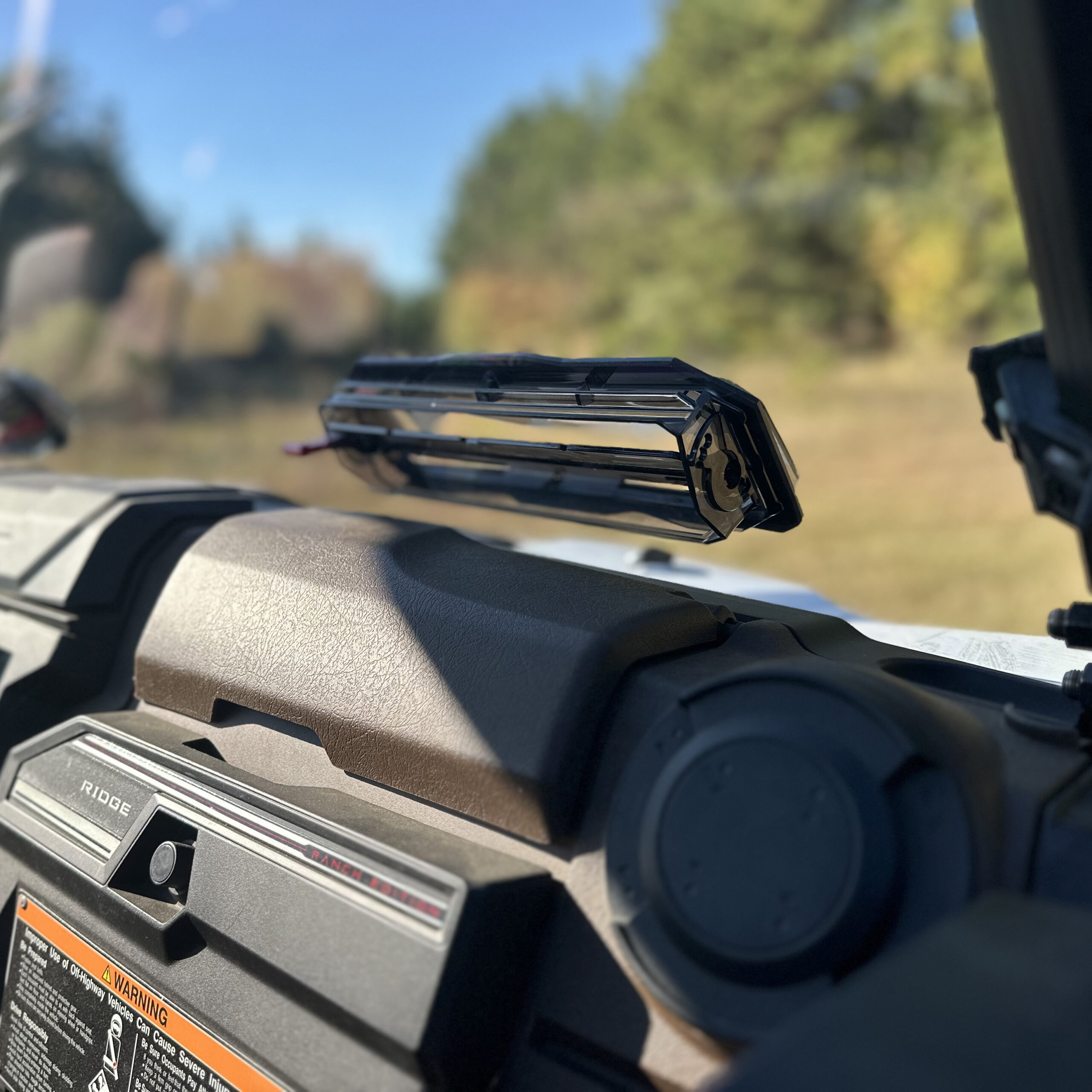 Seizmik Toolless Versa-Vent UV Resistant Polycarbonate Windshield