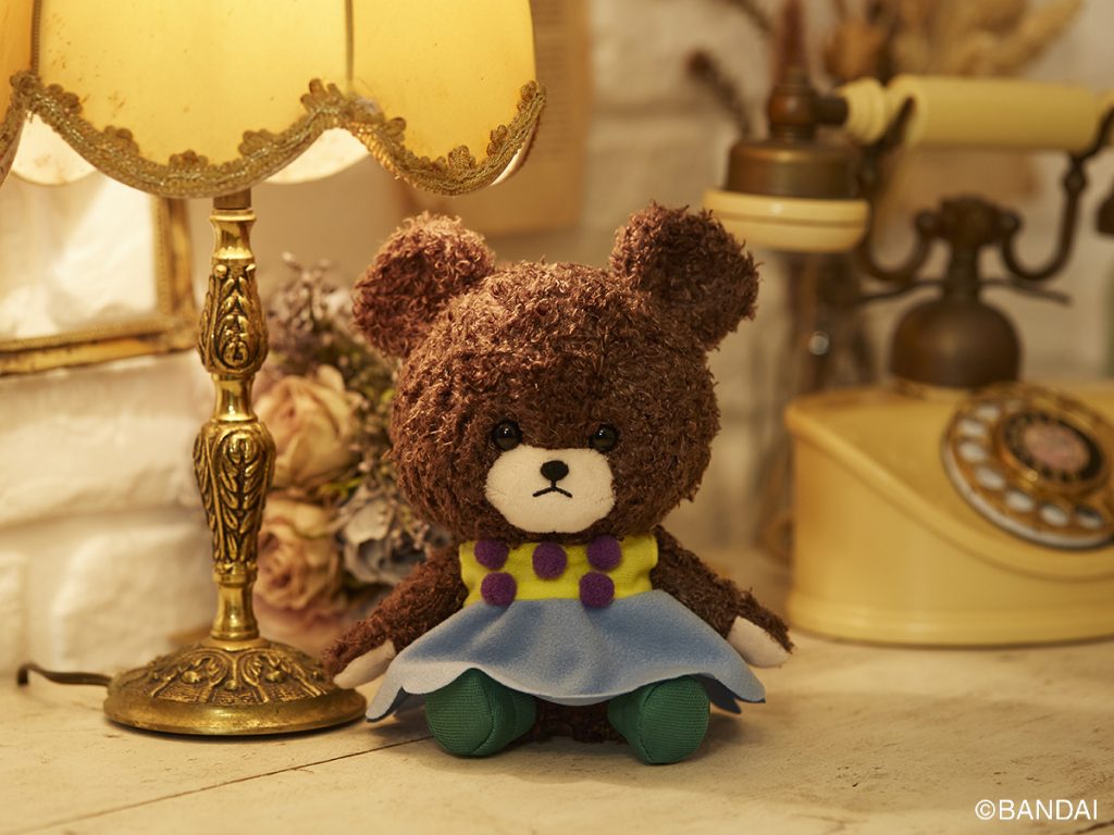 くまのがっこう】モコモコジャッキー レトロガーリー | ぬいぐるみの