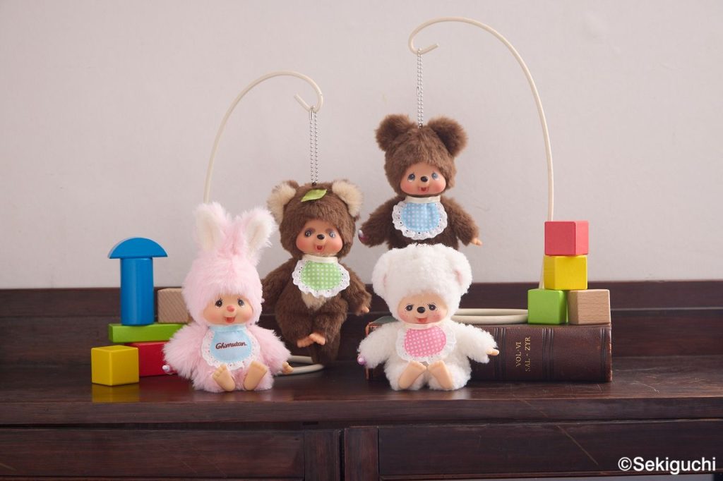 モンチッチ フレンズ】キーチェーン クマ/チャム/タヌタヌ/チムたん