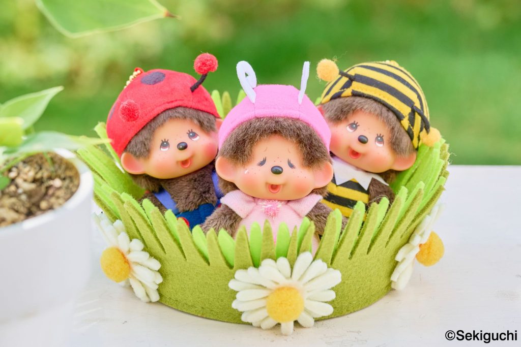 モンチッチ】モンチッチ 顔でかSSキーチェーン ちょうちょ（OS限定