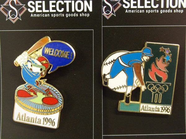 1996年オリンピックのビンテージピンバッジ !! アトランタオリンピック