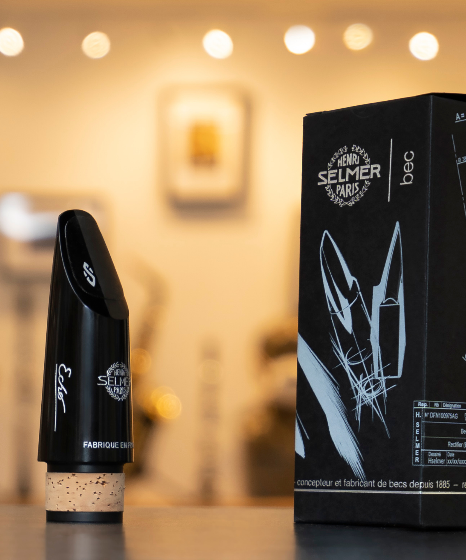 Echo mouthpiece for Bb/A clarinet - Henri SELMER Paris