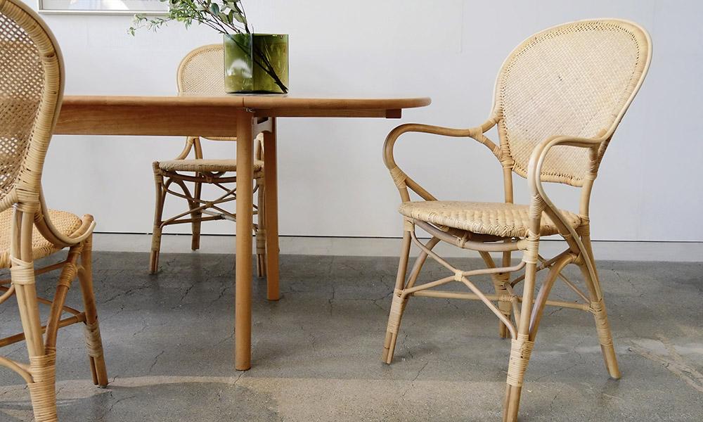 ラタン ダイニングアームチェア / ロッシーニSika・Design（シカ