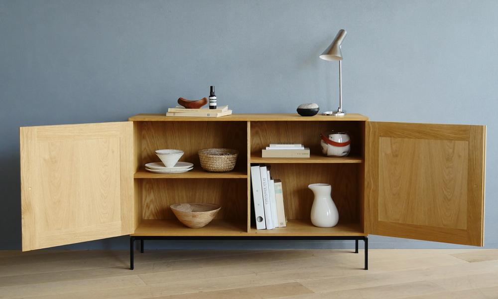 オススメセレクト】キャビネット FK632115F＋シェルフ×2 / 奥行36cm