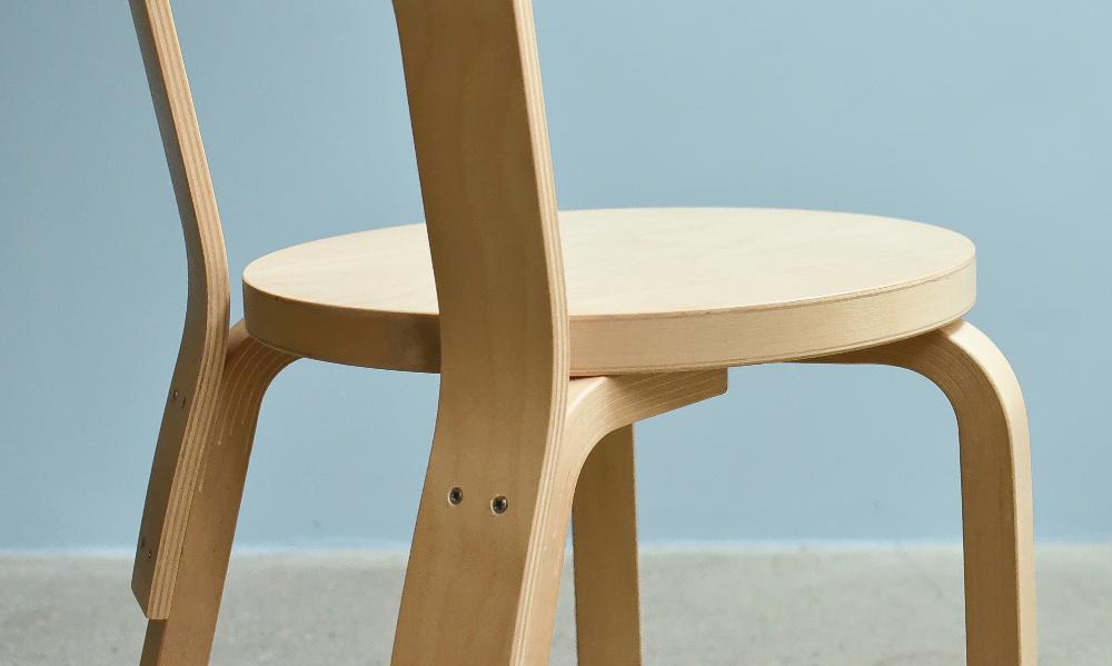 チェア65 / ブラックリノリウムArtek（アルテック） | 公式通販 家具